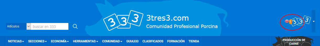 El n&uacute;merito naranja indica cu&aacute;ntas acciones de los usuarios a los que sigues tienes pendientes de ver en tu zona de usuario.
