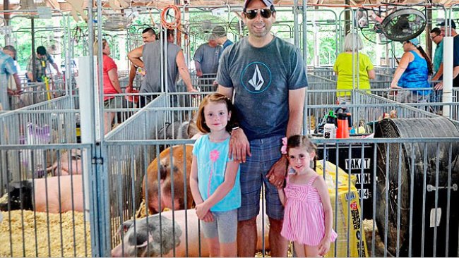 Las ferias agrícolas son eventos educativos para jóvenes y el público en general para aprender sobre la agricultura y los sistemas de producción de alimentos.