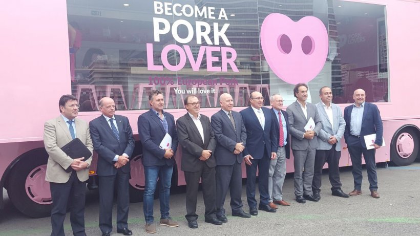 Presentaci&oacute;n del &lsquo;Pork Lovers Tour Espa&ntilde;a y Reino Unido&rsquo;&nbsp;en Barcelona.
