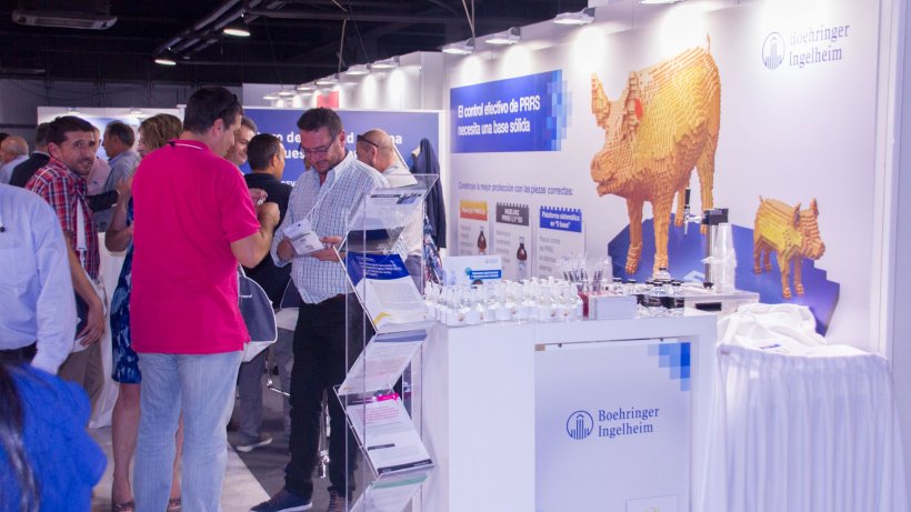 Stand de Boehringer Ingelheim en el 38 Congreso Anaporc
