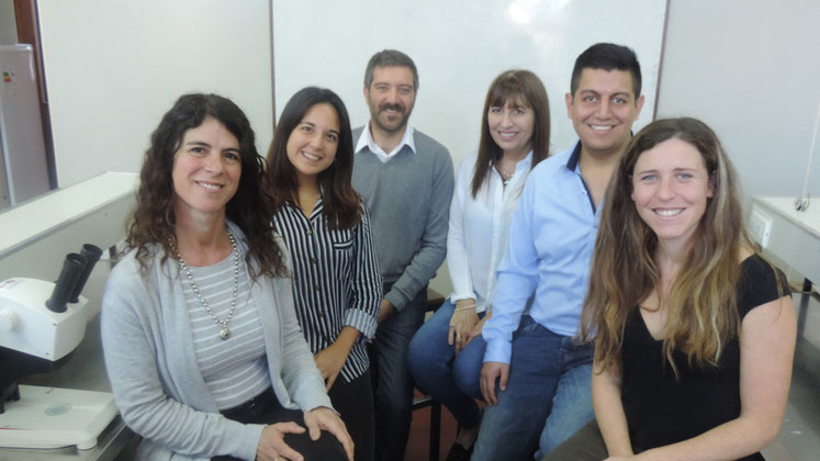 Equipo interdisciplinario creador del &#39;Sperm Motility Tracker&#39;/Conicet
