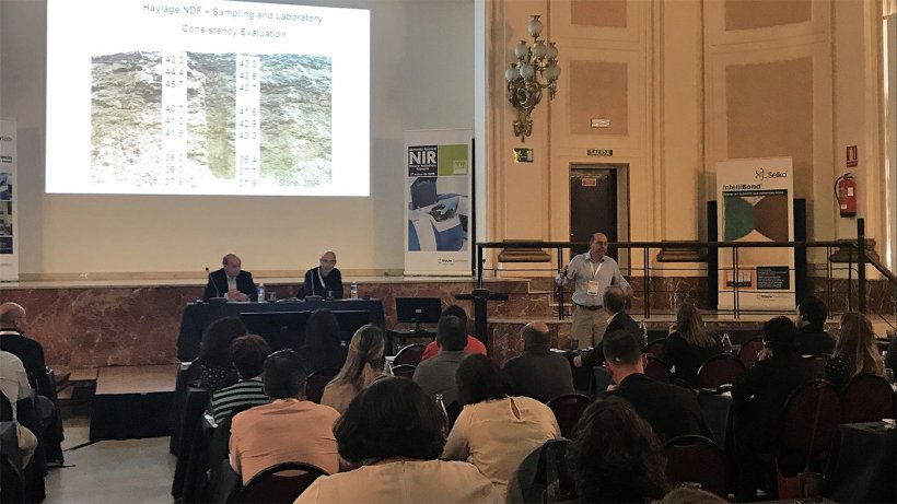 Paolo Berzaghi de la Universidad de Padua habl&oacute; de las aplicaciones y retos del an&aacute;lisis NIR en granja
