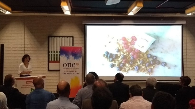 Teresa Vall&egrave;s CEO de El Pastoret, en The Alltech ONE Ideas Forum Madrid.
