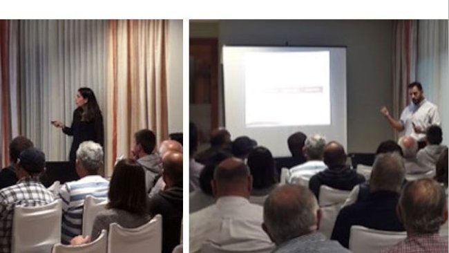 Gloria Abella y Sebastián Figueras presentaron charlas técnicas de gran relevancia.