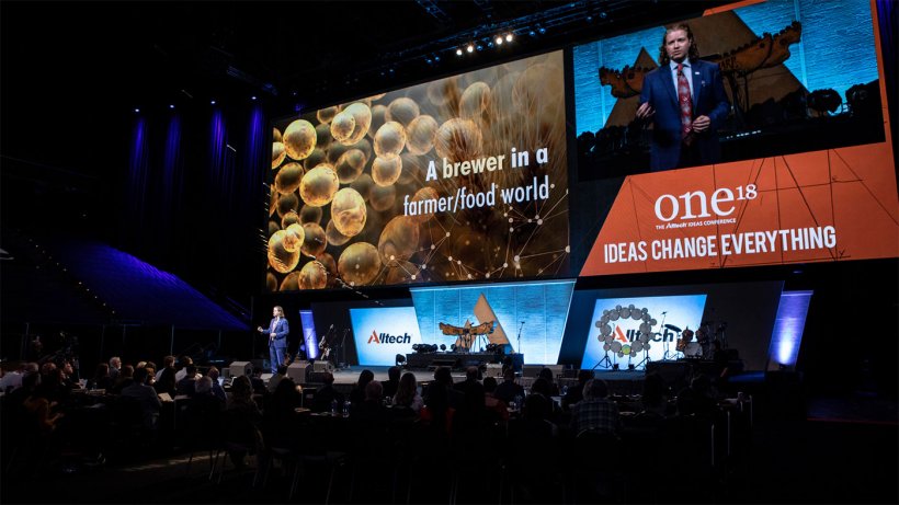 ONE: The Alltech Ideas Conference re&uacute;ne a casi 4000 l&iacute;deres de pensamiento de todo el mundo para explorar juntos ideas transformadoras. La conferencia se celebrar&aacute; en Lexington (Kentucky, EE. UU.) del 19 al 21 de mayo de 2019
