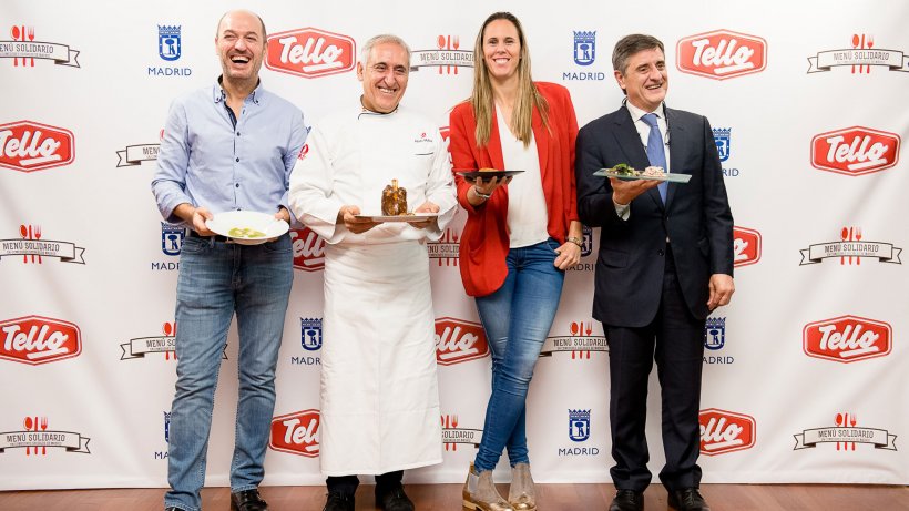 Presentaci&oacute;n del menu solidario Tello en Madrid
