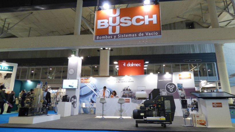 Stand de Busch en Expoquimia 2017