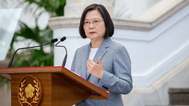 President Tsai issues remarks regarding internatio