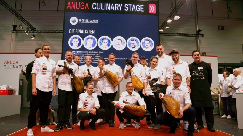 Final del concurso &quot;Mejor Cocinero del A&ntilde;o&quot; en la feria Anuga (Colonia)
