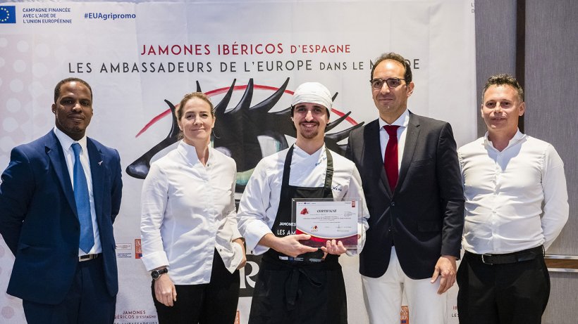 Maic Rovira, ganador de la II edici&oacute;n de la Final Internacional de Corte de Jam&oacute;n Ib&eacute;rico 2023.
