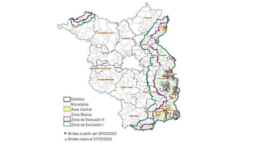 Situación general en el Estado de Brandeburgo (al 5 de abril de 2023)