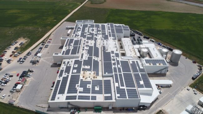 Foto aérea de la fábrica de elaborados de Tarancón.