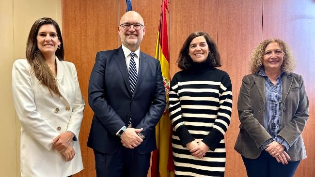María Jaureguízar, Santiago de Andrés, Aida Fernández y María José de Concepción