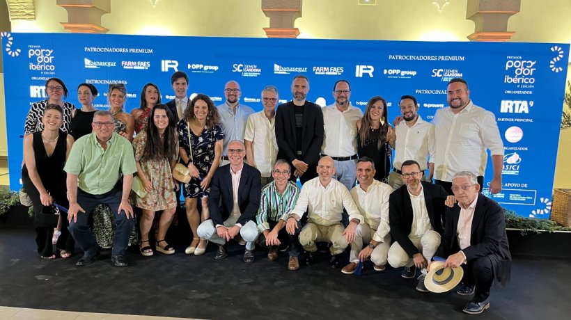 El equipo de Ceva Salud Animal durante el evento.
