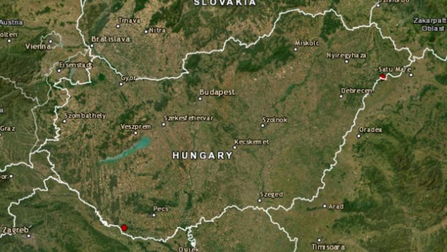 ASF outbreaks in domestic pigs in Hungary. Source: National Food Chain Safety Office of Hungary.