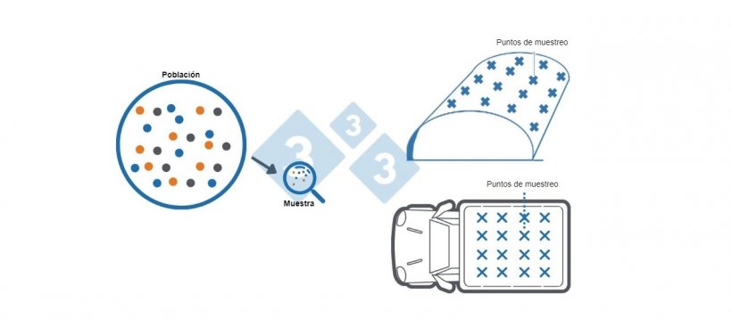 La muestra debe ser representativa, se debe tomar bajo la metodolog&iacute;a adecuada
