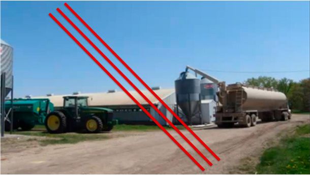 Separaci&oacute;n entre el pienso y el pur&iacute;n es esencial para controlar el DEPV