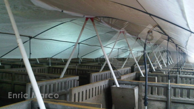 Foto 1. Uso de mantas térmicas na terminação.