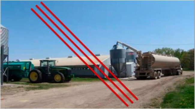 Abbildung 1: Trennung zwischen Futter und Gülle ist zur Bekämpfung von PEDV unerlässlich.