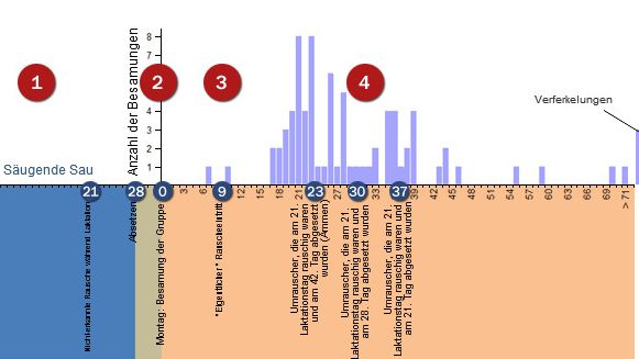 Auswertung der Umrauscher im Problemzeitraum