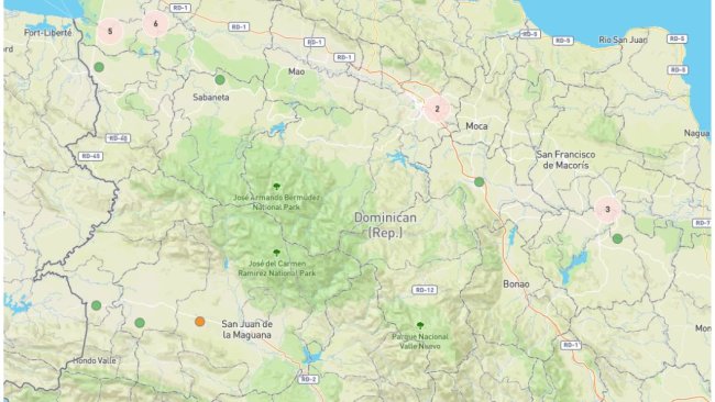 Karte mit den der OIE gemeldeten ASP-Ausbrüchen. Quelle: OIE via ©OpenStreetMap-Mitarbeiter, https://www.openstreetmap.org/copyright