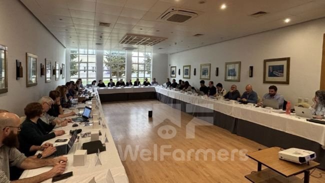 Erstes Treffen im Rahmen des WelFarmers-Projekts in Montijo, Portugal
