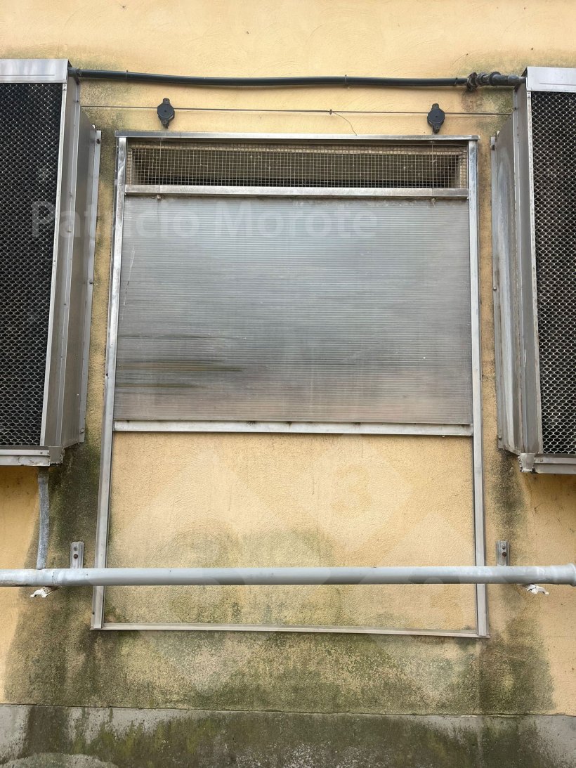 Foto 3: Überprüfung des Zustands der Fenster und der Drahtseile