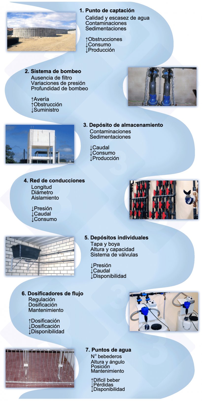 Figura 6. Los puntos cr&iacute;ticos de las instalaciones.
