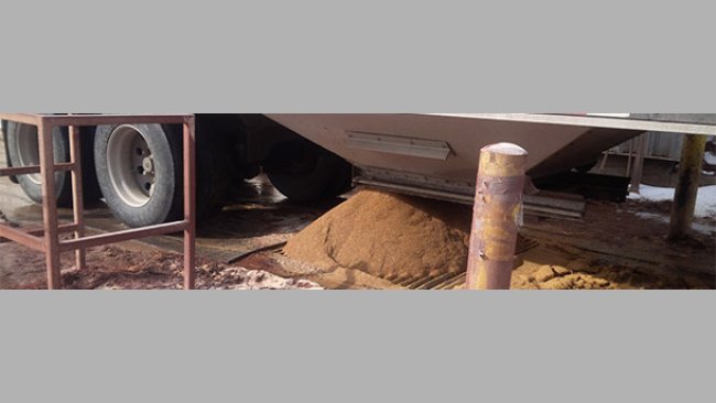 Bulk Ingredient Reception illustrating potential for fecal cross contamination