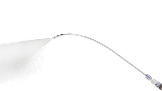 Figura 1. Dispositivo de atomizaci&oacute;n.
