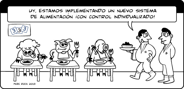 Control individualizado de la alimentaci&oacute;n