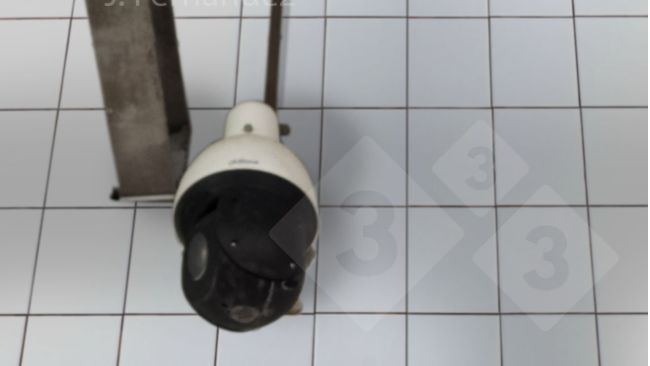 C&aacute;mara del sistema de videovigilancia instalado en un matadero.
