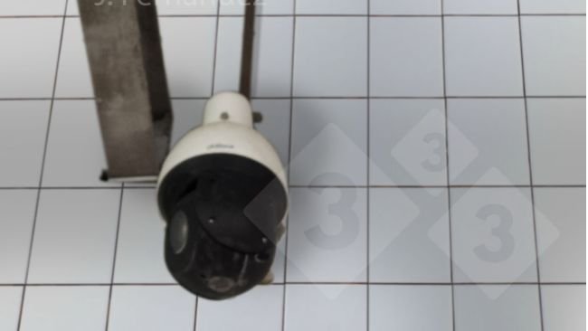 Cámara del sistema de videovigilancia instalado en un matadero.
