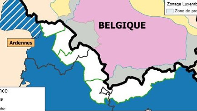 Carte zonage PPA