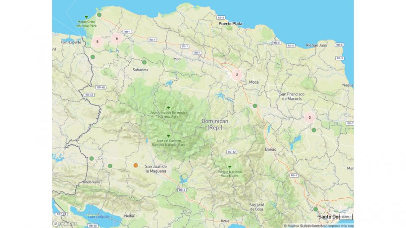 Mapa de los focos de PPA confirmados por la OIE. Fuente: OIE via&nbsp;&copy;OpenStreetMap contributors,&nbsp;https://www.openstreetmap.org/copyright
