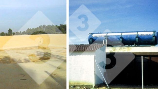 Figura 3. Dep&oacute;sitos exteriores y demasiado grandes para medicar.
