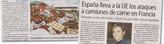 Exportaciones a Francia