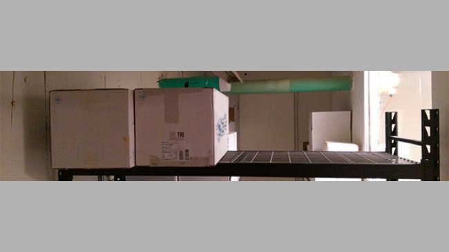 Biosecure entry of supplies for swine production facilities