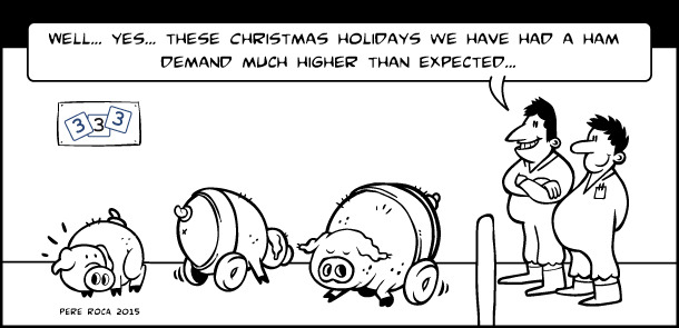 Ham demand grows