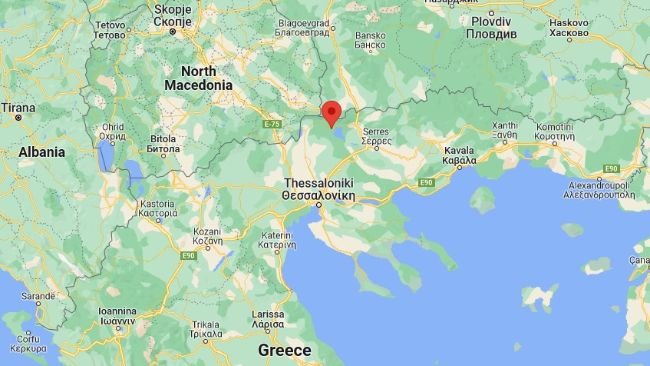 The affected farm is located in the municipal district of Livadia, Sintiki municipality, Serres regional unit, within the reinforced surveillance zone I.