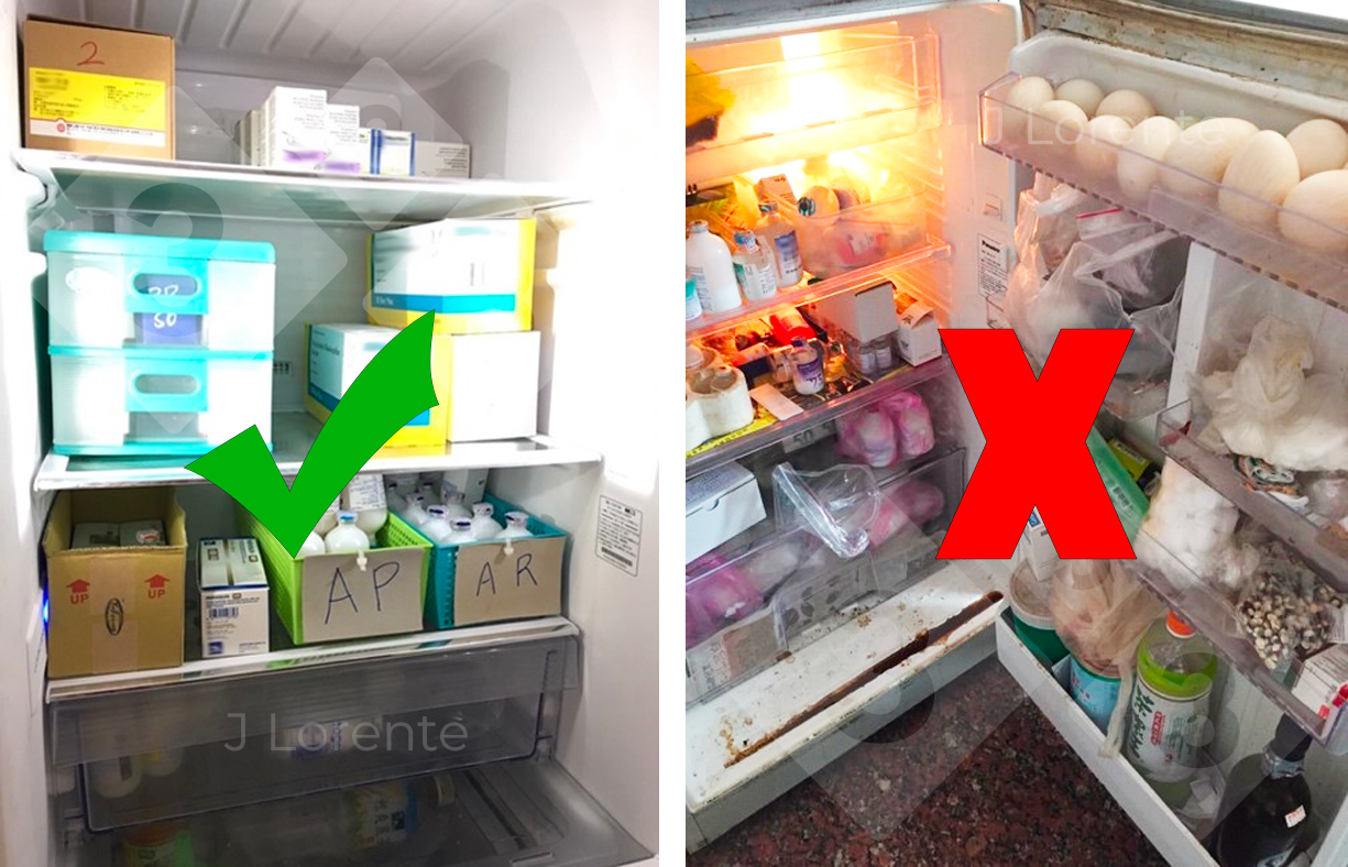 vaccine fridge dos and donts on farm