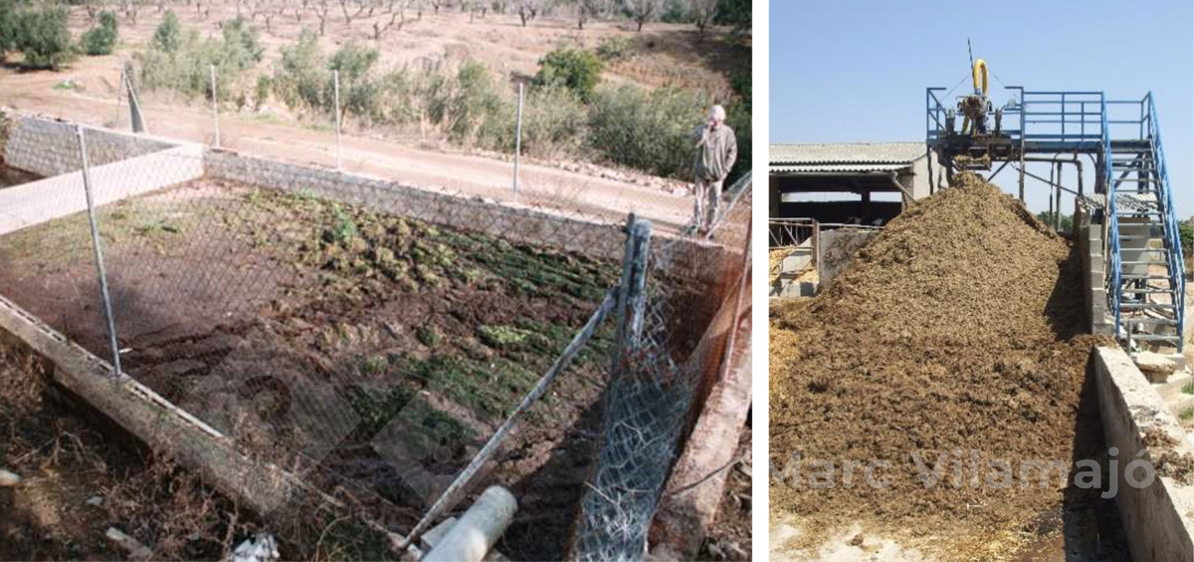 Pits and manure piles are critical points in fly control