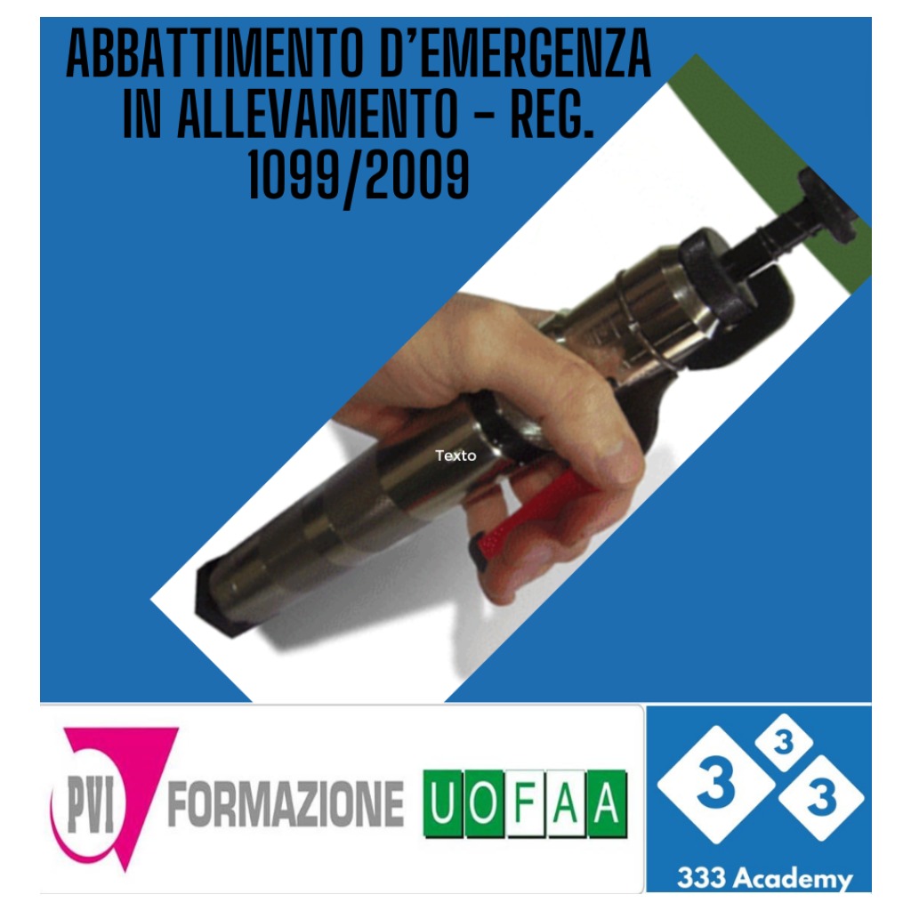 Abbattimento d’emergenza” in Allevamento - Reg. 1099/2009