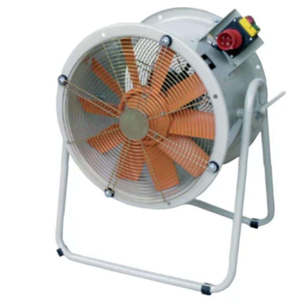 Ventilador Sodeca HTM helicoidal tubular móvil