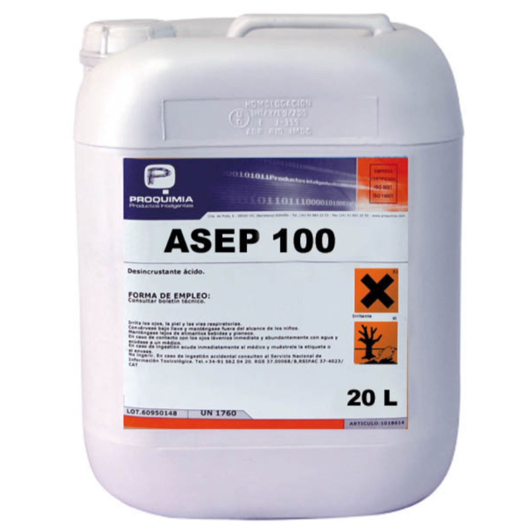 Asep 100 Lejía concentrada - 20 L 