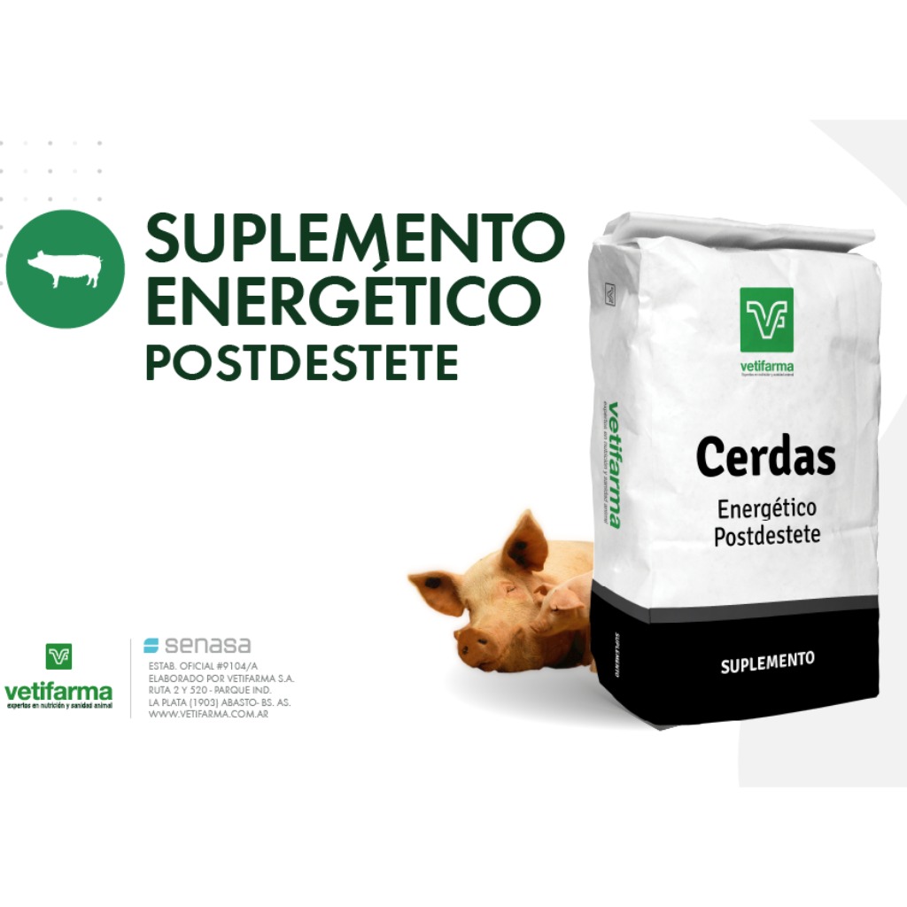 Suplemento energético postdestete 