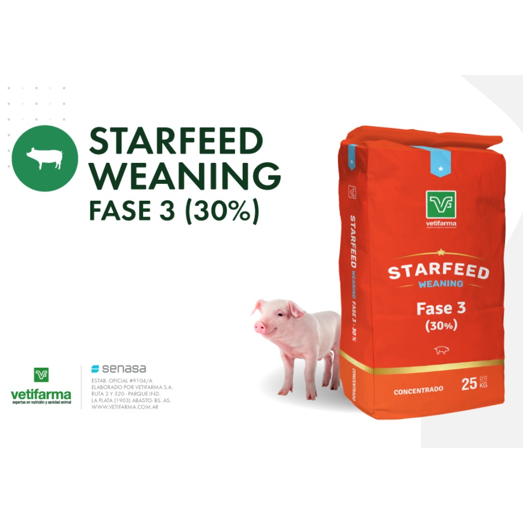 Starfeed weaning fase 3 al 30 % 