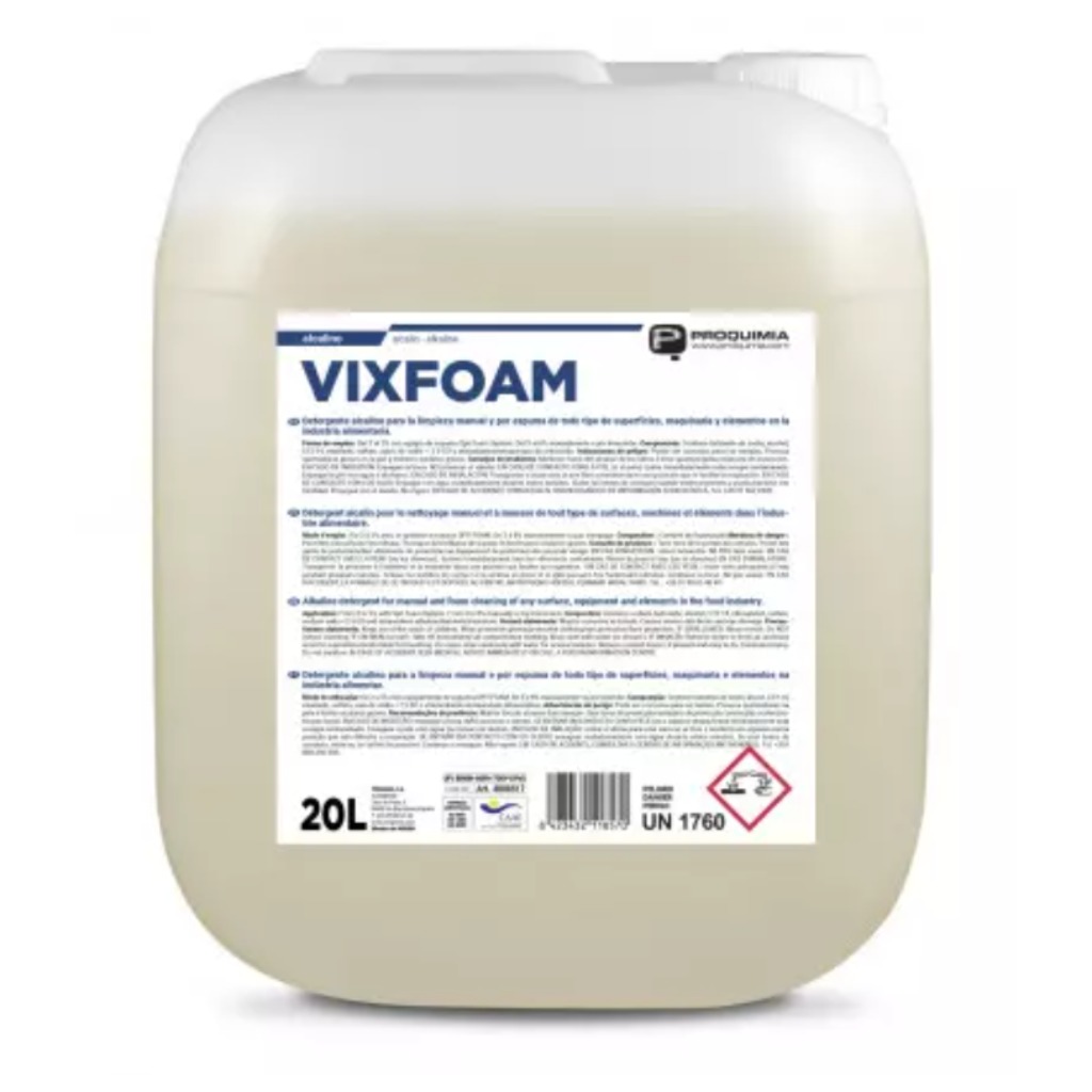 VIXFOAM 20L Detergente espumante alcalino 